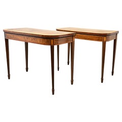 Wood Card Tables and Tea Tables