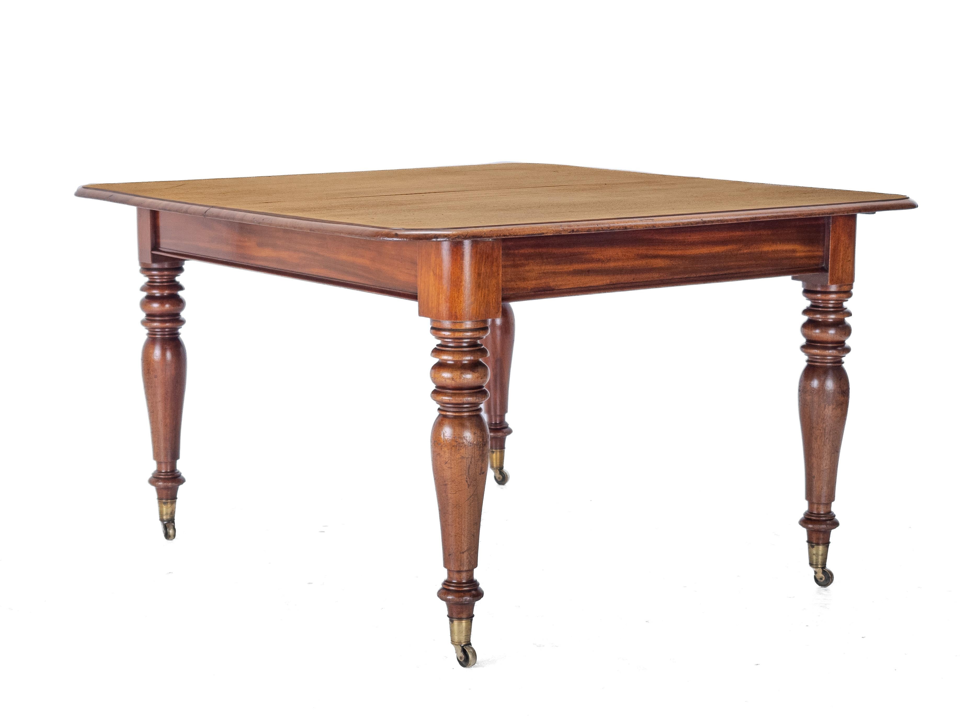 Early 19th Century Mahogany Pull-out Extending 8ft Dining Table c1830 (Georgian) For Sale 10