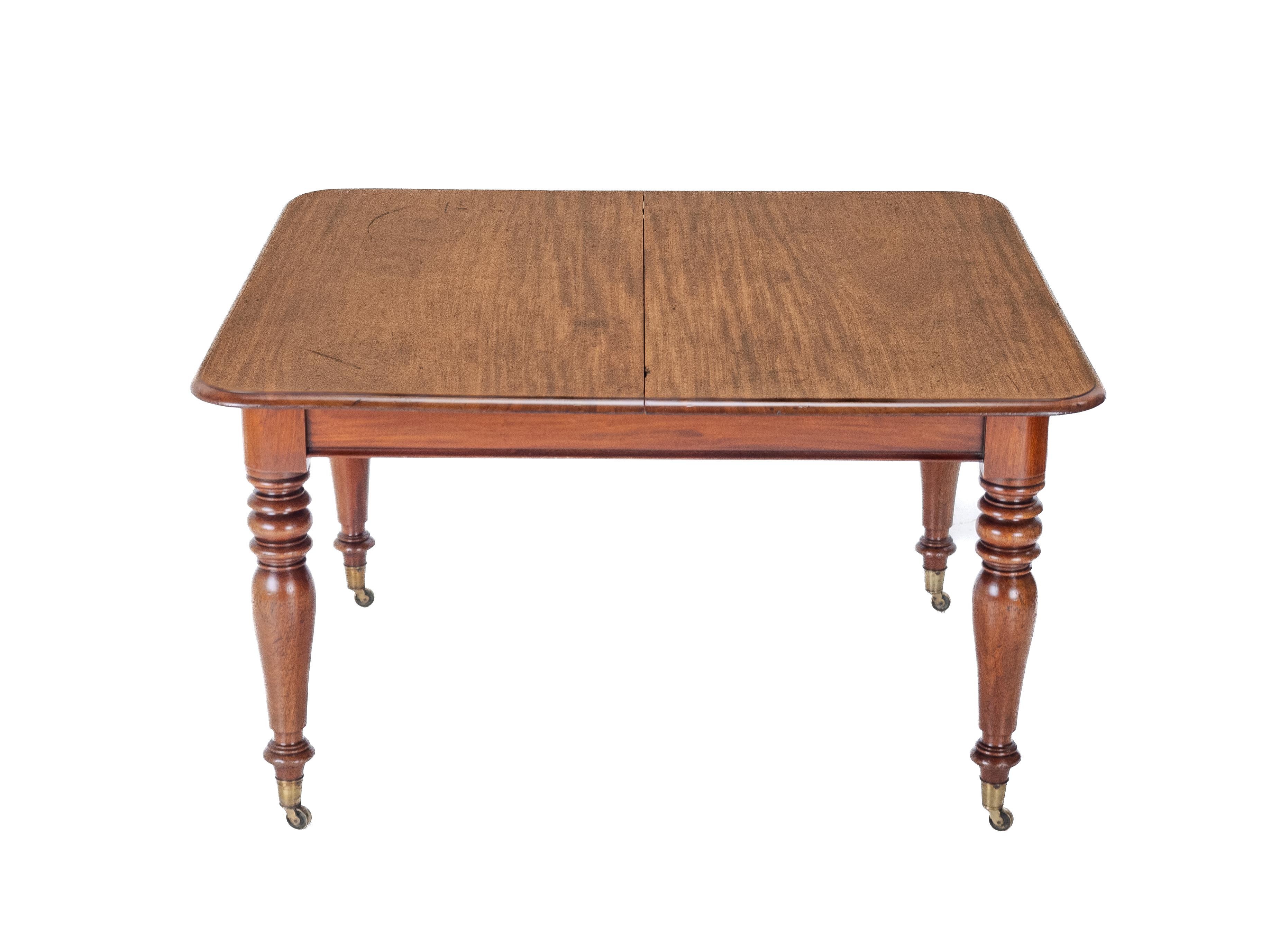 Early 19th Century Mahogany Pull-out Extending 8ft Dining Table c1830 (Georgian) For Sale 11