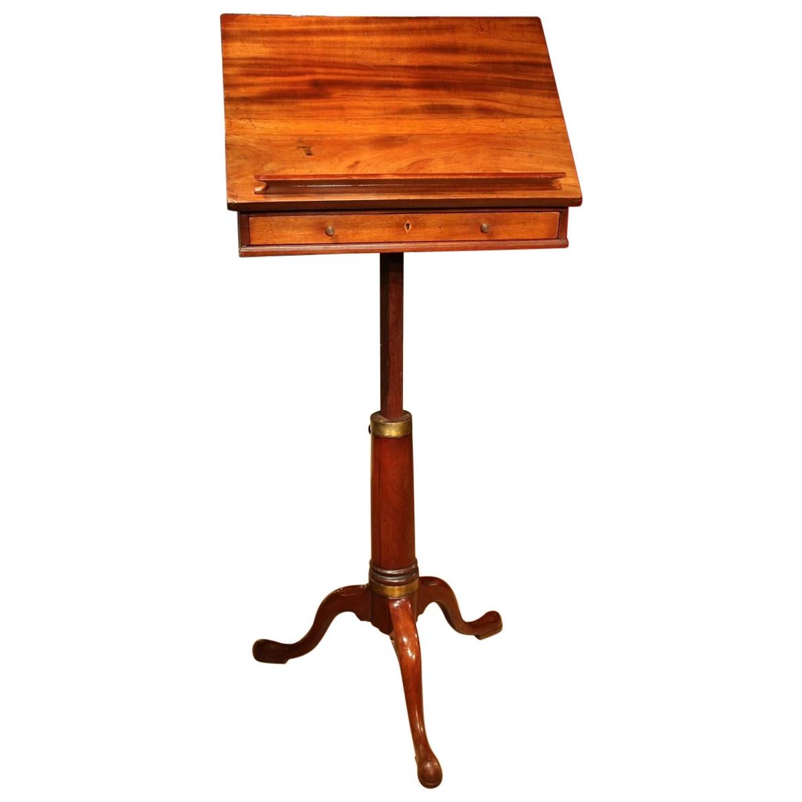 Georgian Mahogany Reading or Music Stand