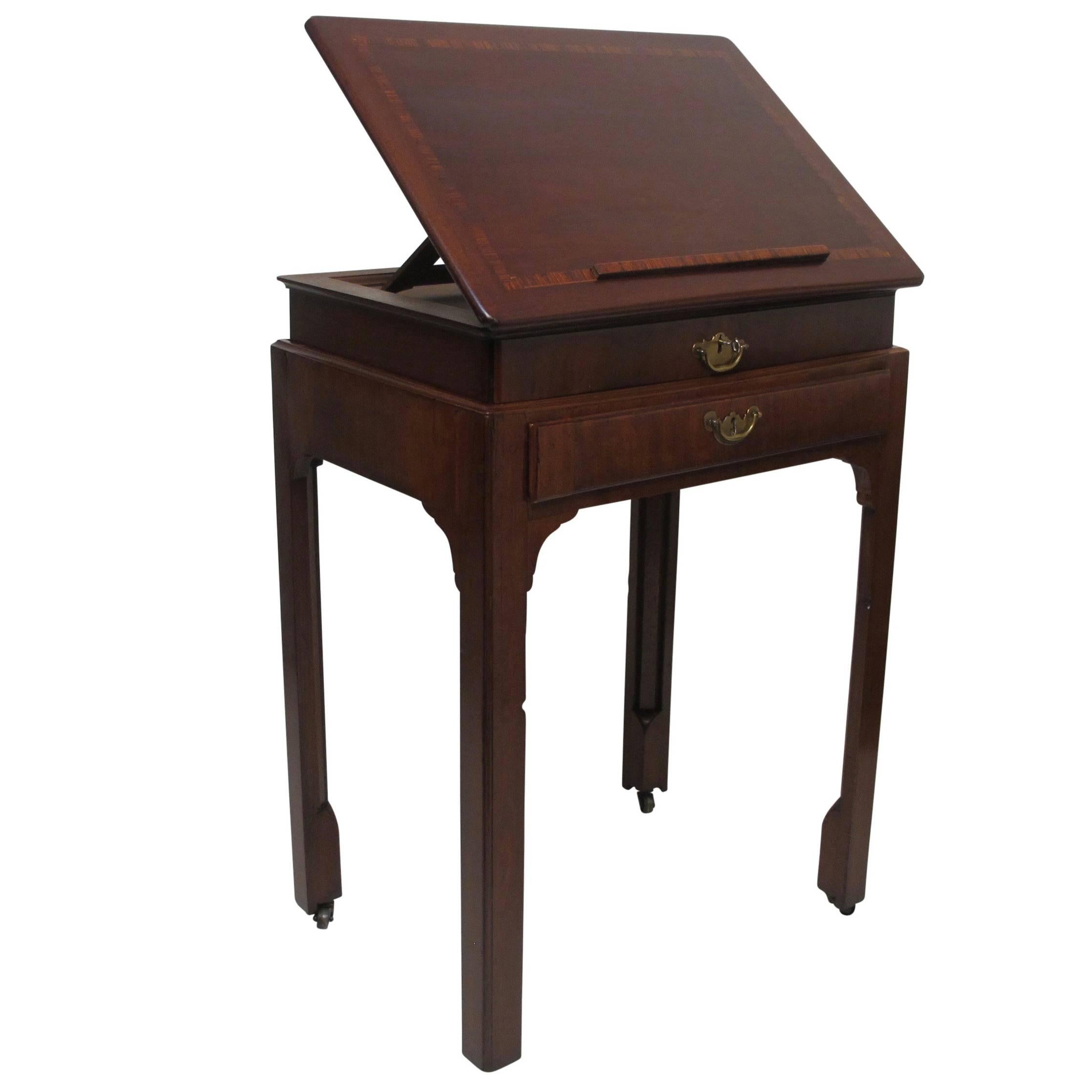 Georgian Mahogany Reading Stand or Lectern, England, circa 1800 For Sale