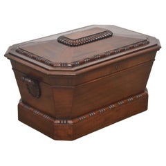 Georgian Mahogany Sarcophagus Cellarette