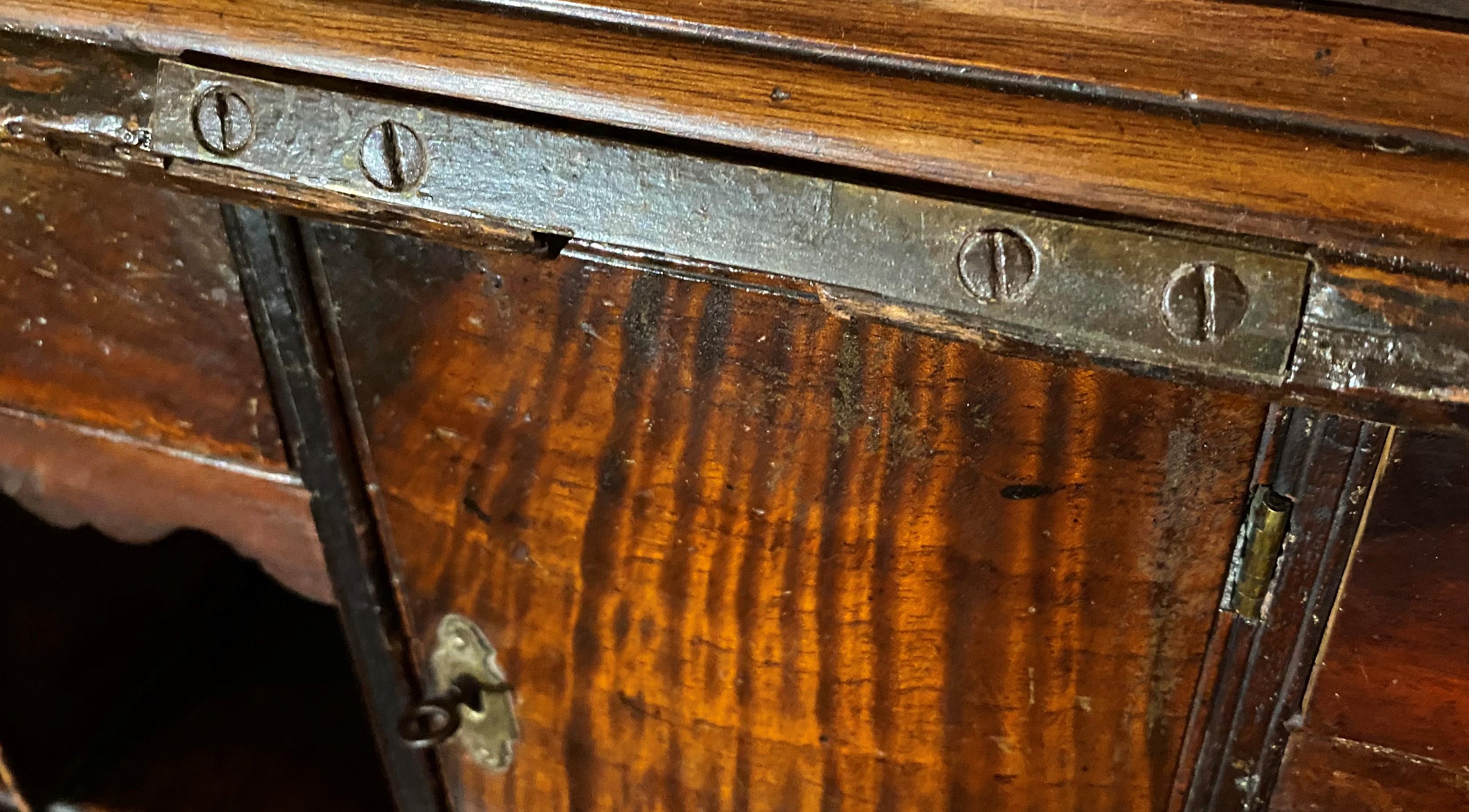 Georgian Mahogany Secretary Bookcase, circa 1770 4