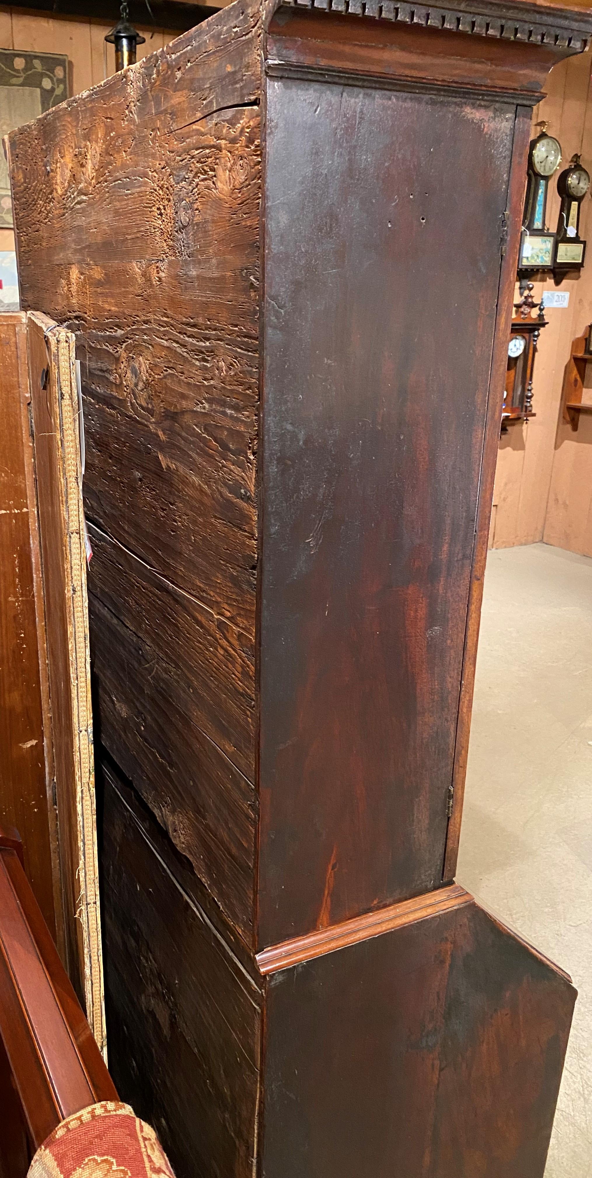 Georgian Mahogany Secretary Bookcase, circa 1770 9