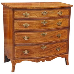 Georgian Mahogany Serpentine Chest of Drawers