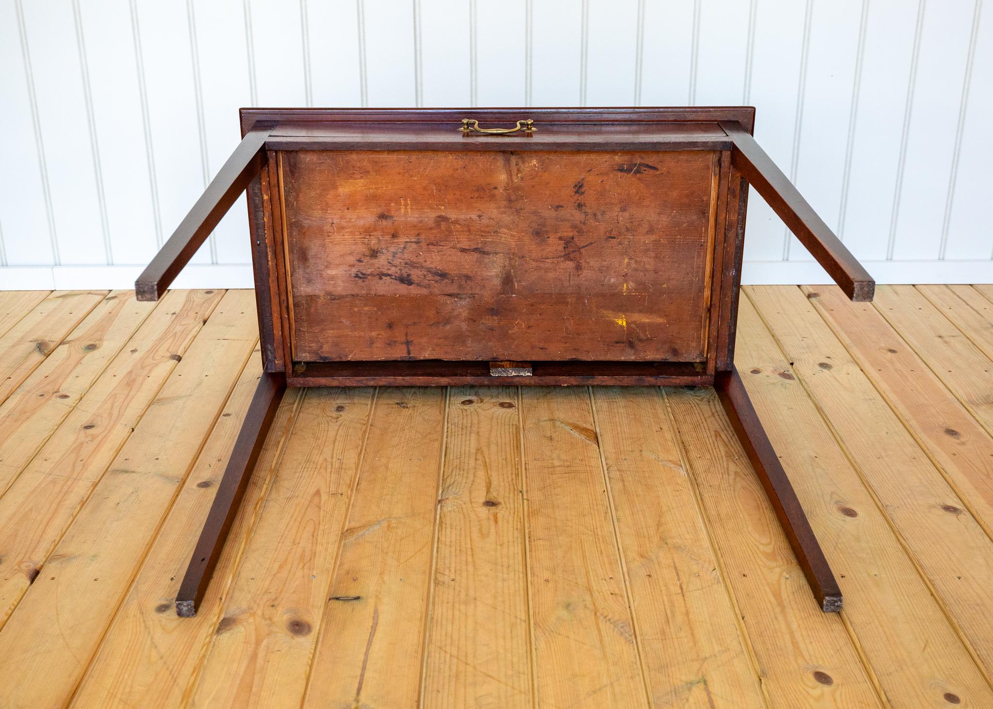 Table d'appoint à console en acajou Georgian Antique Country House Début du 19ème siècle en vente 12