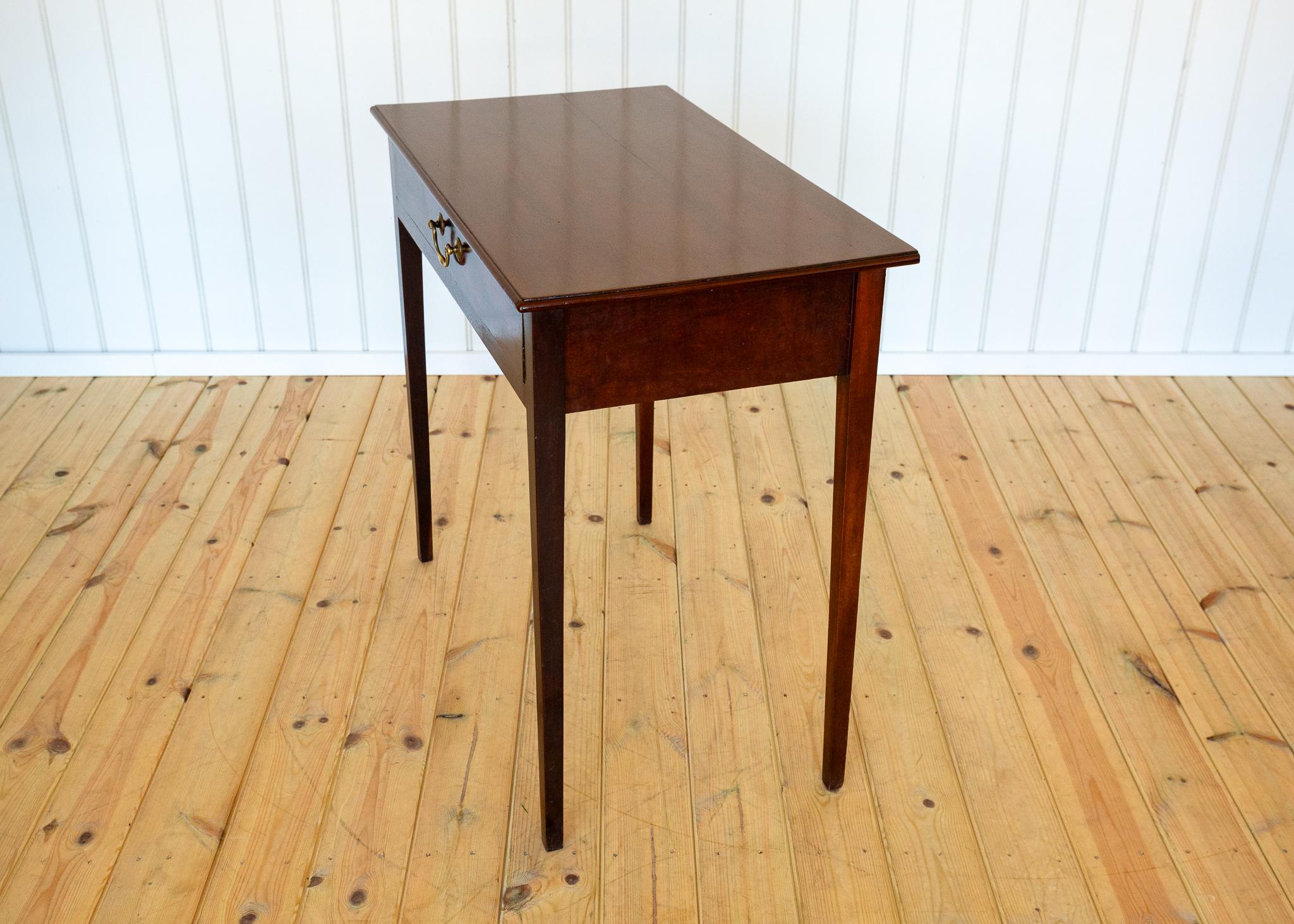 Table d'appoint à console en acajou Georgian Antique Country House Début du 19ème siècle en vente 1