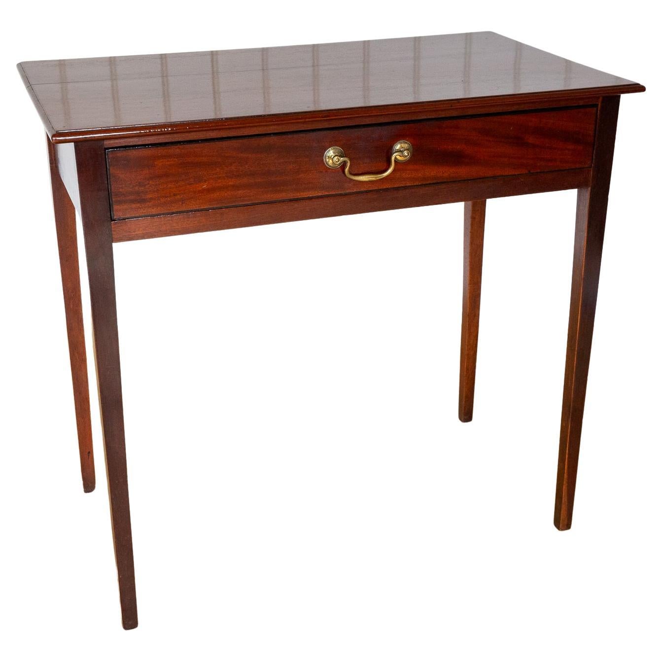 Table d'appoint à console en acajou Georgian Antique Country House Début du 19ème siècle