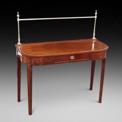 Georgian Mahogany Side Hall Table