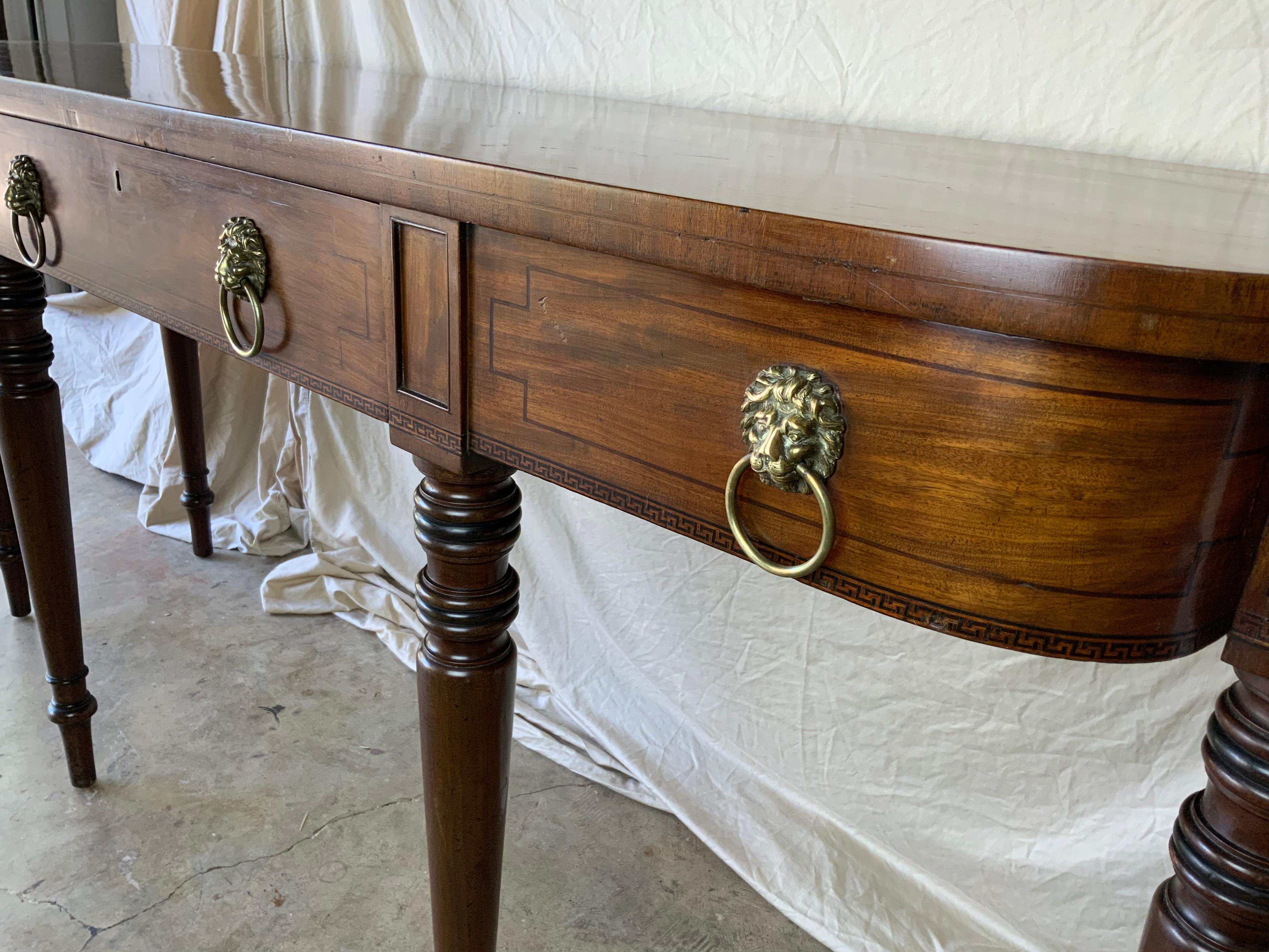 Georgian Mahogany Sideboard 8