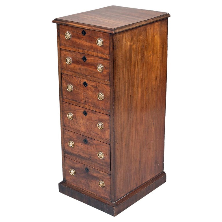 Mahogany SixDrawer Chest For Sale at 1stdibs