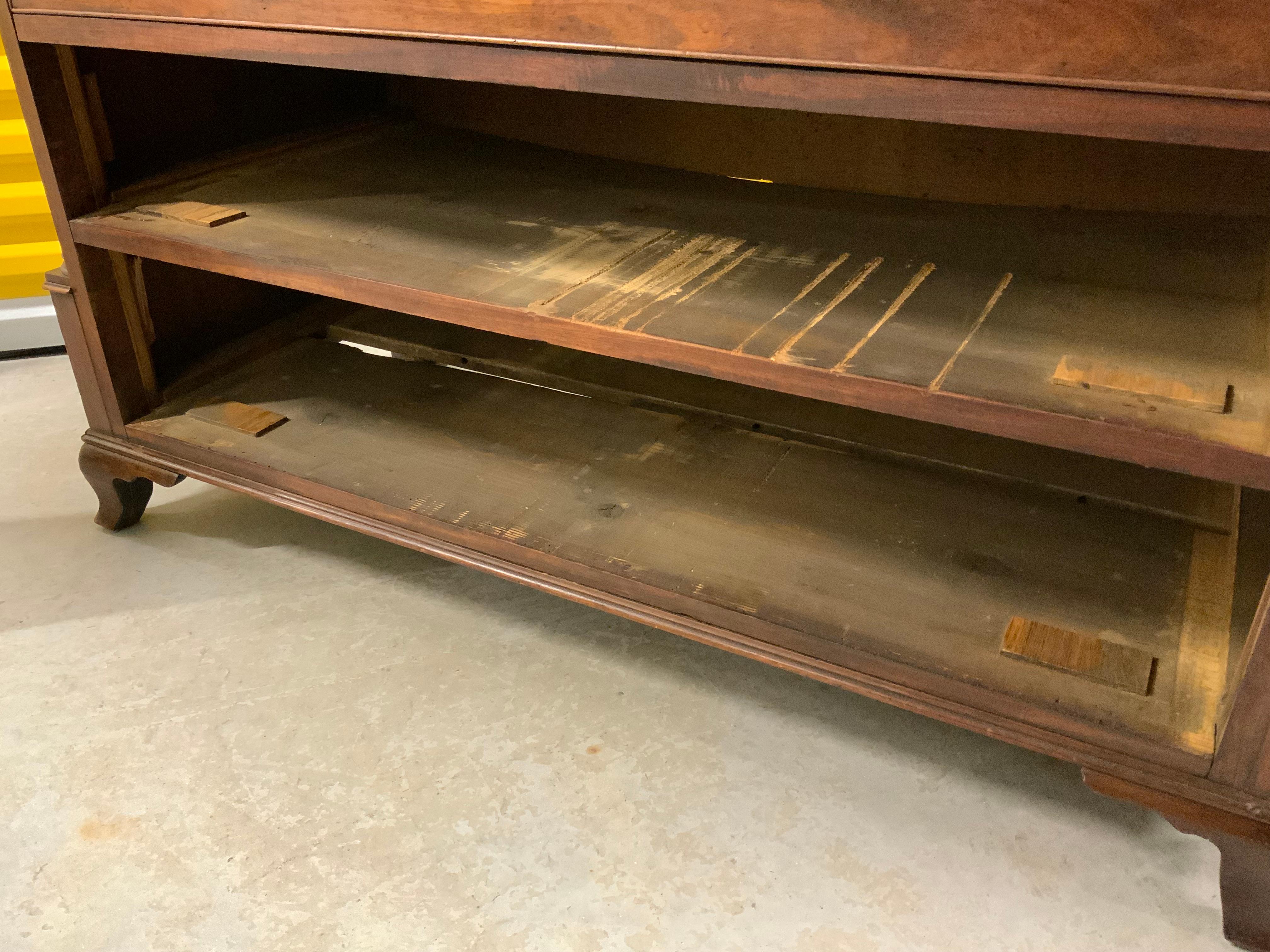 Georgian Mahogany Slant Front Secretary Desk 15