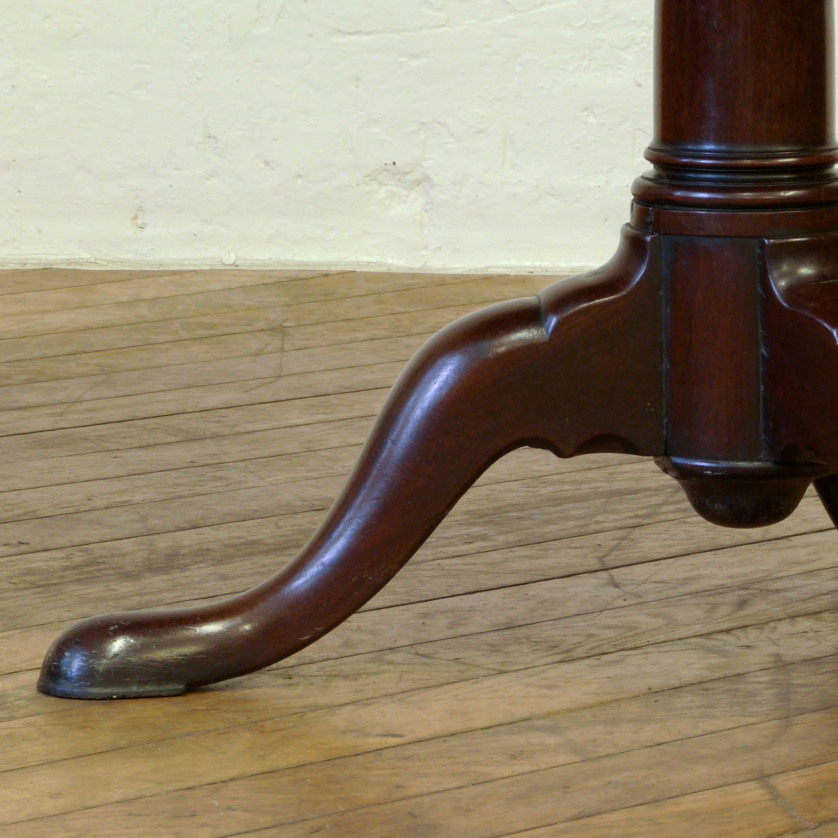 Georgian Mahogany Supper Table For Sale 2