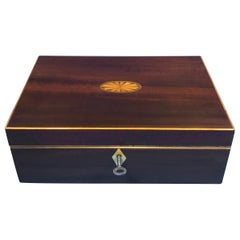 Georgian Mahogany Table Box, Dating Back to circa 1820