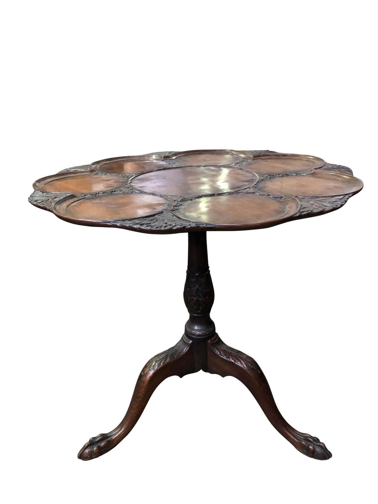 Georgian Mahogany Tilt-Top Supper Table, 19th Century 1