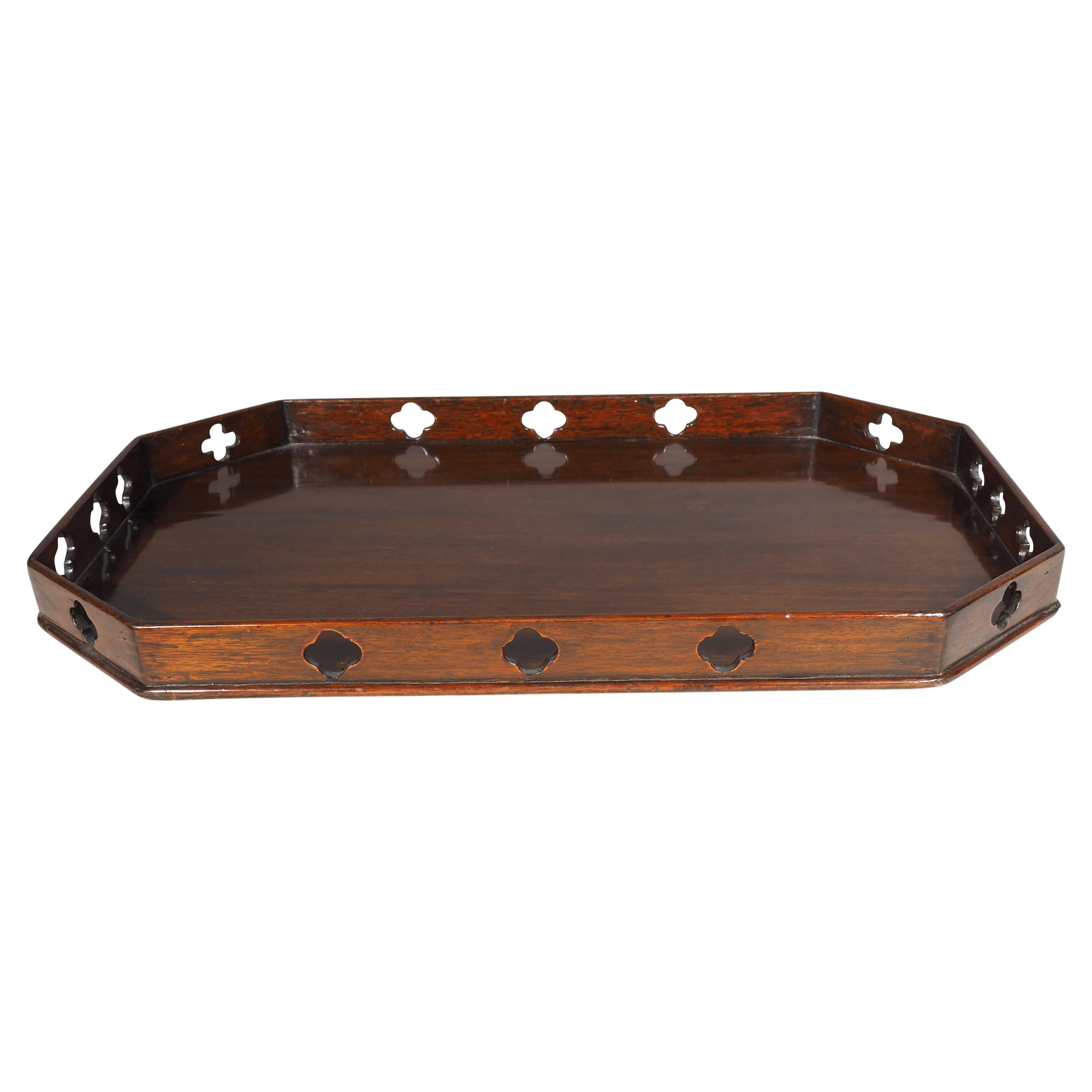 Georgian Mahogany Tray