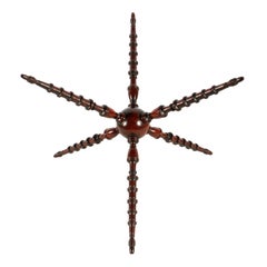 Georgian Mahogany Treen Cat