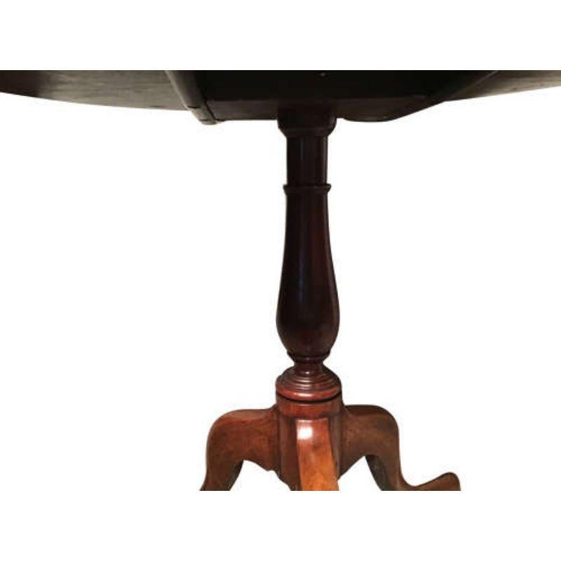 Georgian Mahogany Tripod Table In Good Condition For Sale In Hook, GB