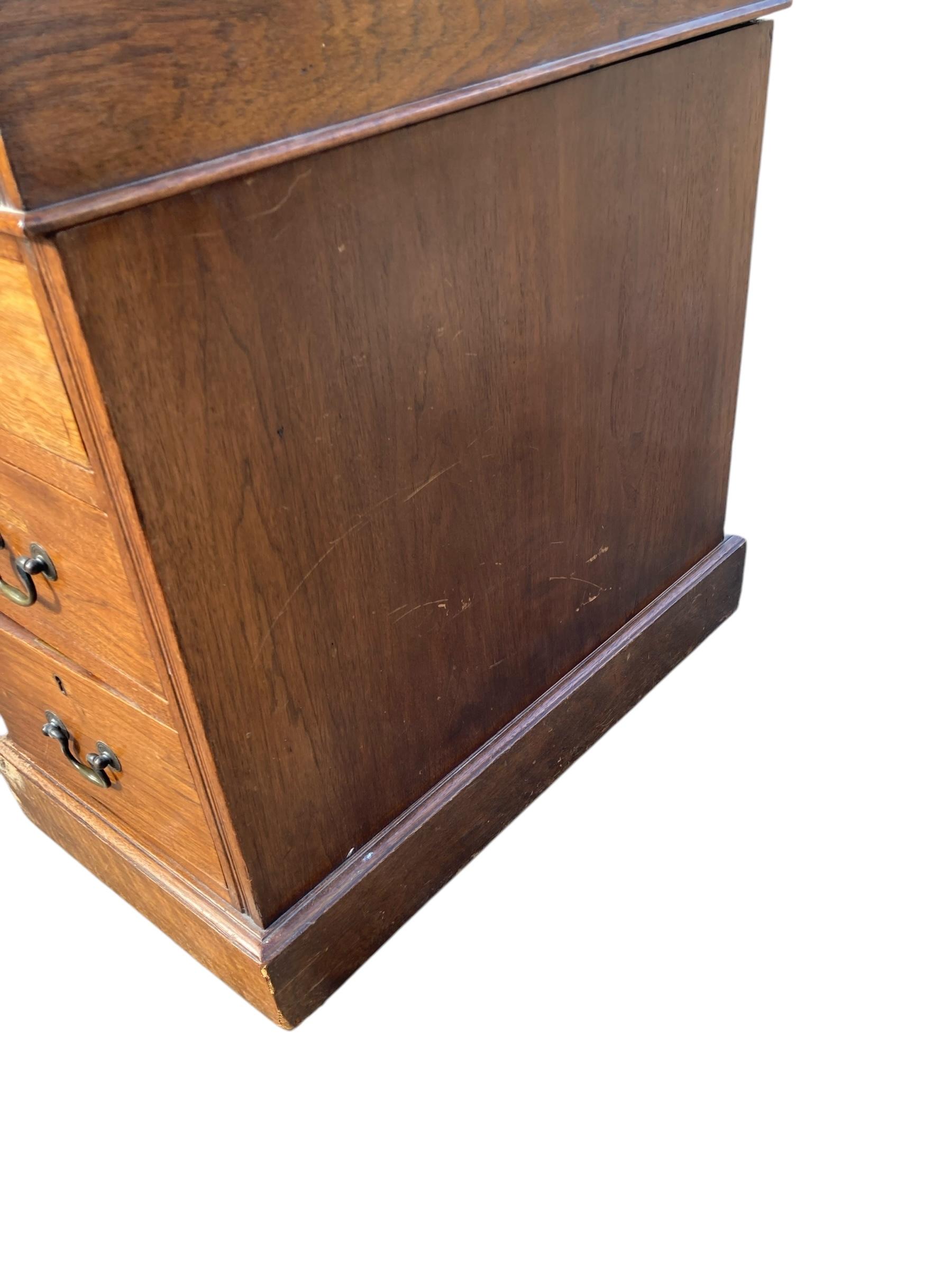 Georgian Mahogany Two over three Five drawer Chest In Good Condition For Sale In Bishop's Stortford, GB