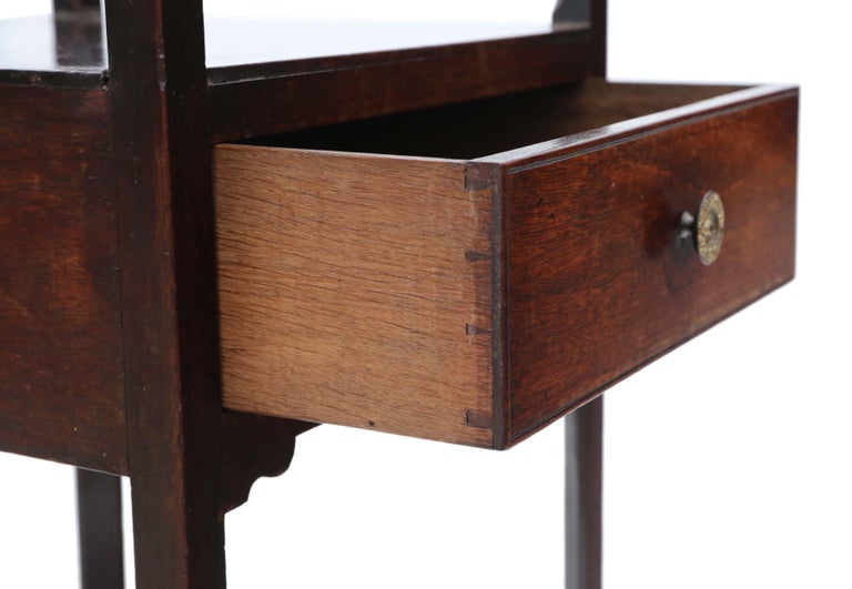 Mahogany Washstand Bedside Table at 1stDibs