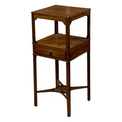 Georgian Mahogany Washstand