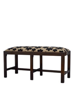 Georgian Mahogany Window Seat