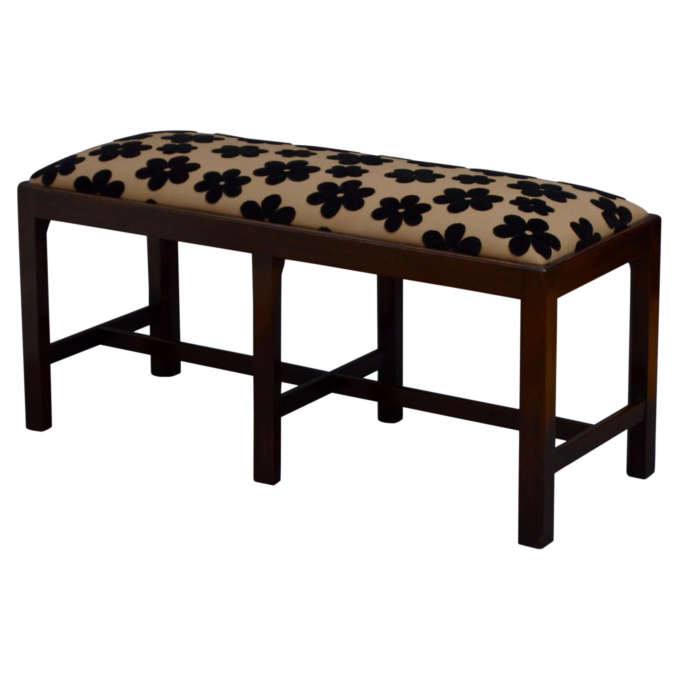 Georgian Mahogany Window Seat