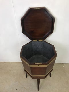 Georgian Mahogany Wine Cooler