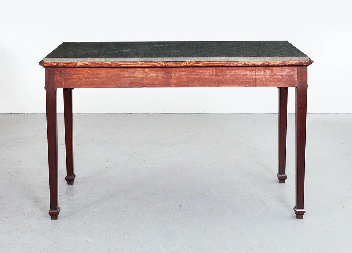 Table console géorgienne à plateau en marbre en vente 3