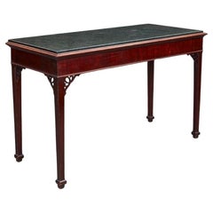 Georgian Marble Top Console Table