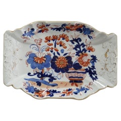 Georgian Mason's Desert Serving Dish Basket Japan Ptn, Ca 1818
