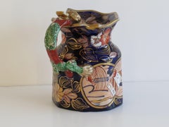 Georgian Masons Ironstone Jug or Pitcher in School House Pattern, circa 1817
