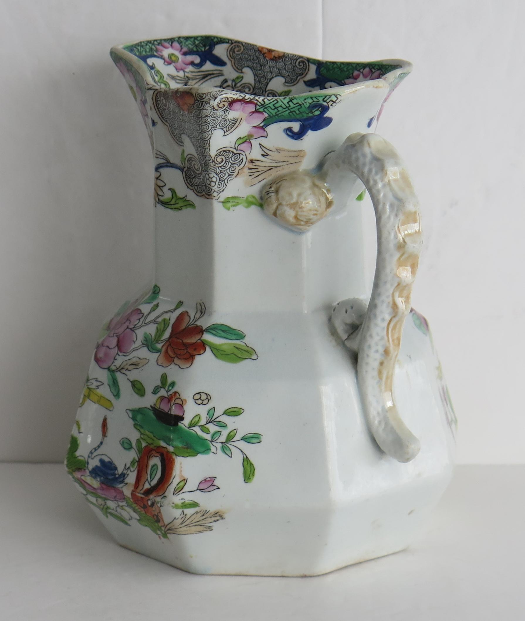 masons ironstone jug