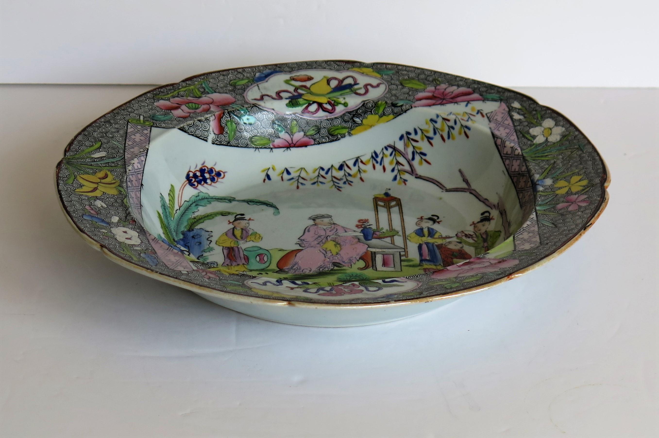 oriental patterned tableware