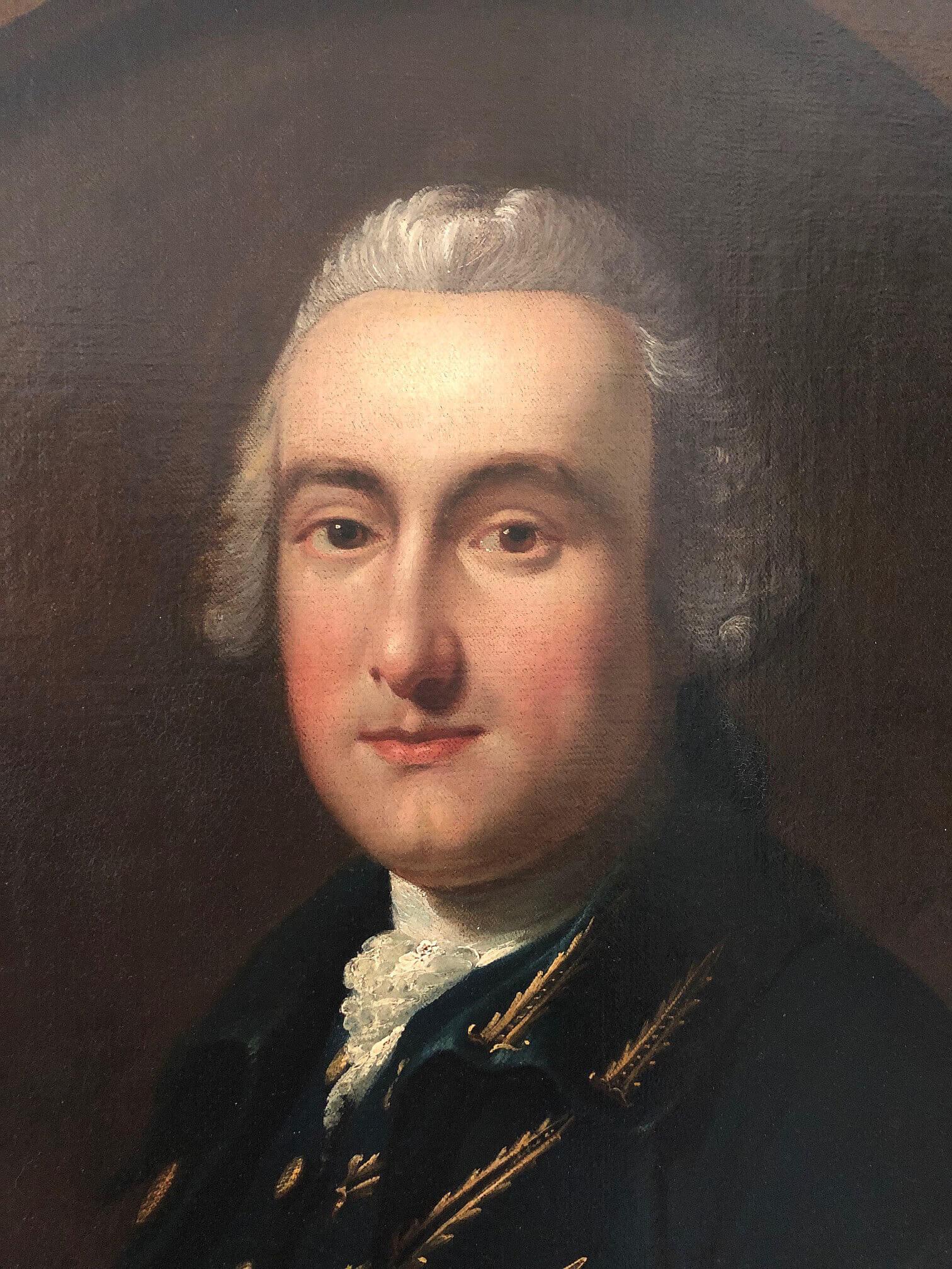 English Georgian Memorial or Mourning Portrait, Thomas Hudson, 1765 For Sale