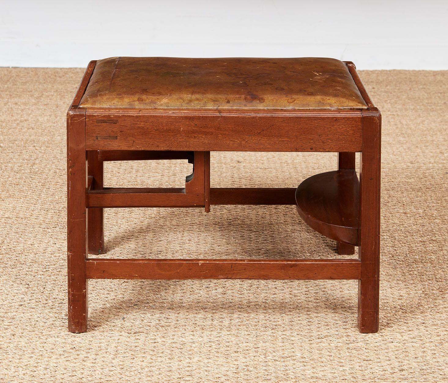 Georgian Metamorphic Library Steps/Stool For Sale 4