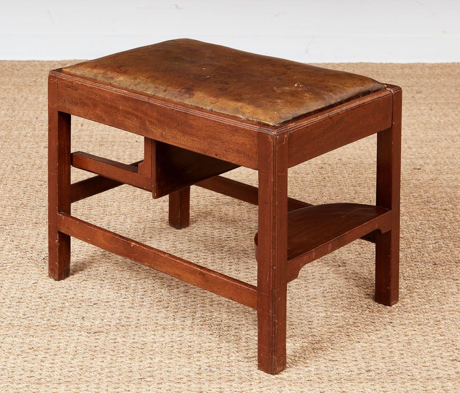 Georgian Metamorphic Library Steps/Stool For Sale 5