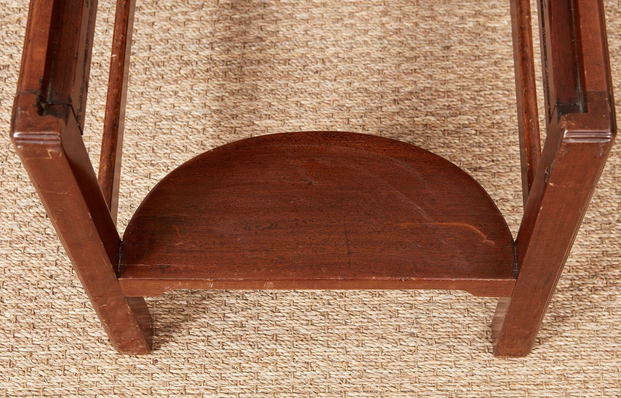 Georgian Metamorphic Library Steps/Stool For Sale 6