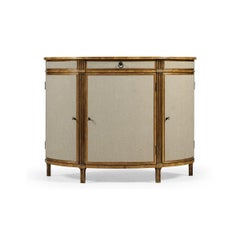 Georgianisches modernes Demi Lune Kabinett