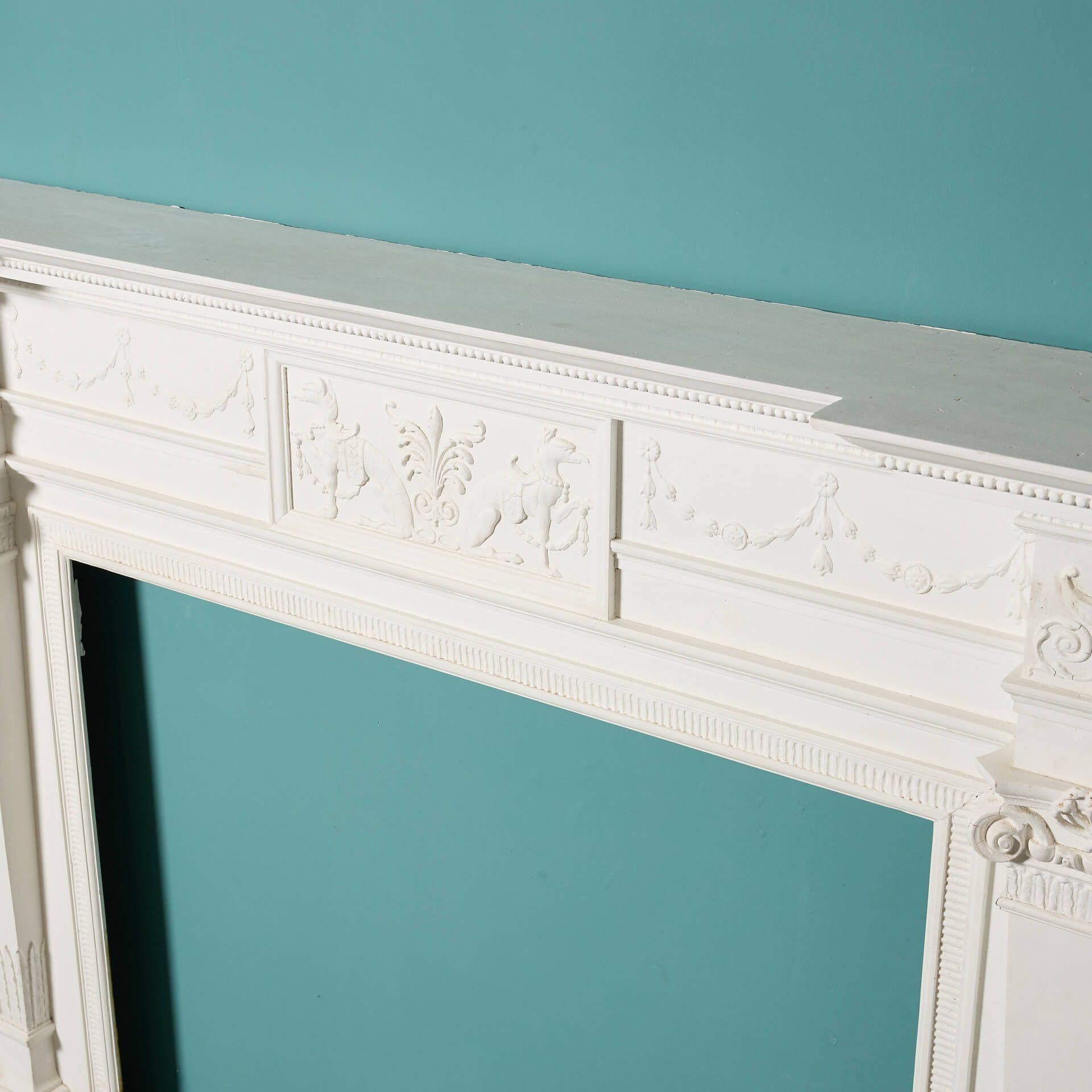 neo classical fireplaces