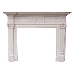 Georgian Neoclassical Style Fireplace