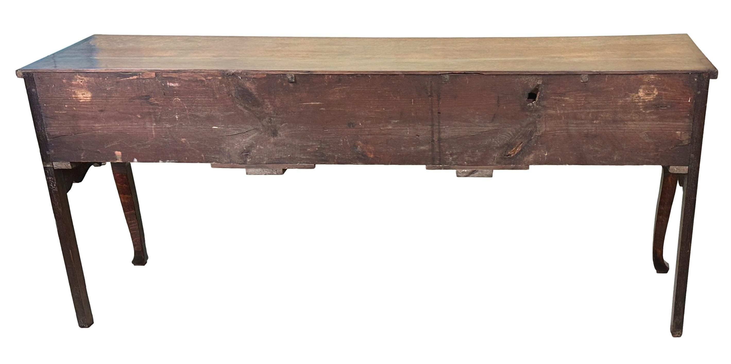 Base per comò del 18° secolo in Oak georgiano in vendita 1