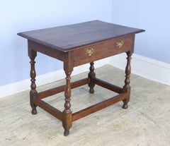 Georgian Oak 18th Century Side Table