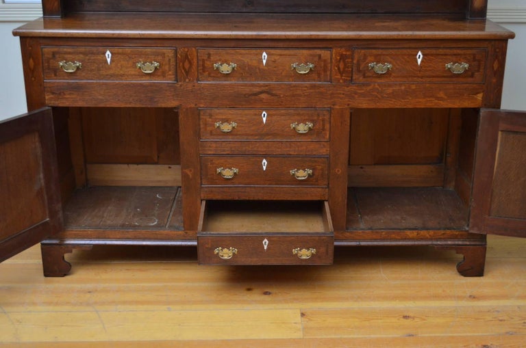 Georgian Oak And Mahogany Welsh Dresser At 1stdibs