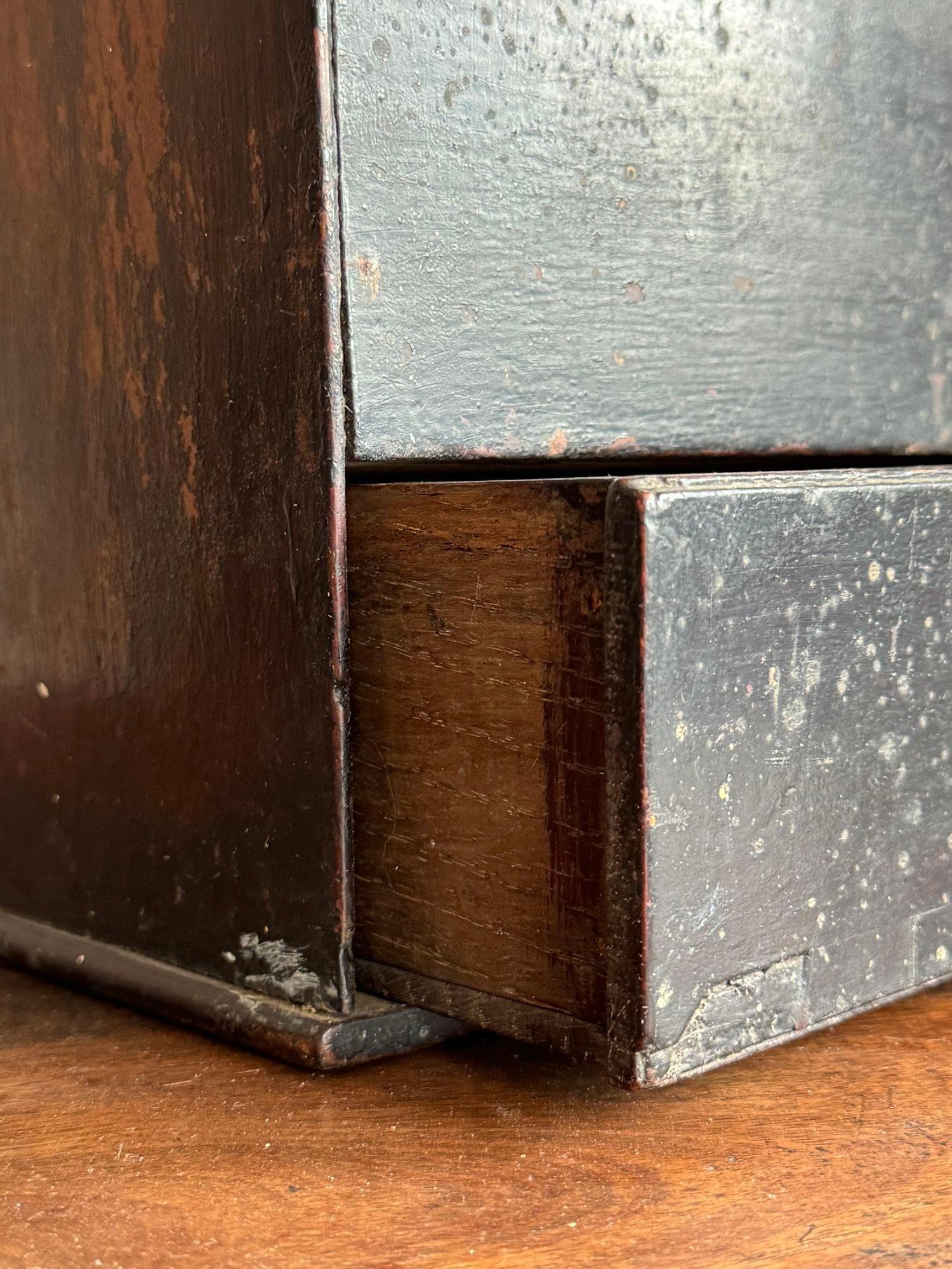 Caja para velas y sal de roble georgiano Roble en venta