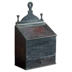 Georgian Oak Candle / Salt box