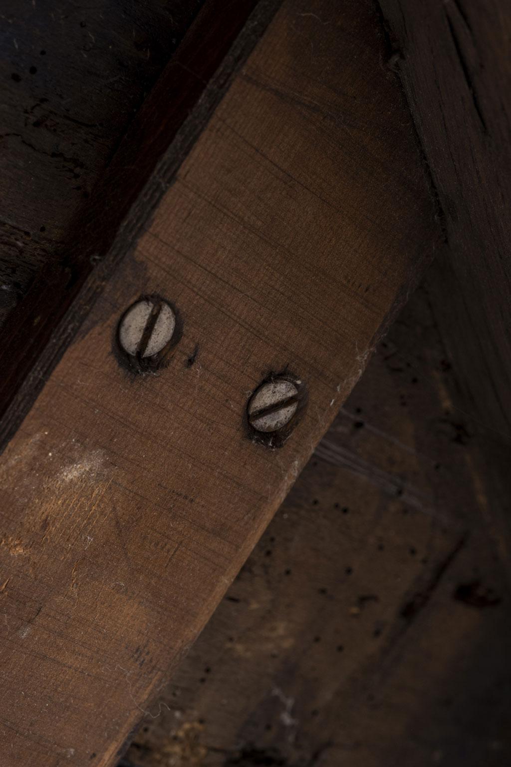 Georgian Brown Oak Cricket Table, Circa 1790-1810 5