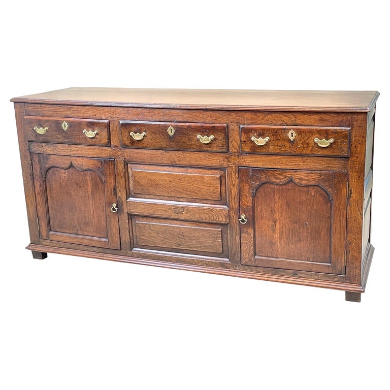 Oak Dresser Base at 1stDibs