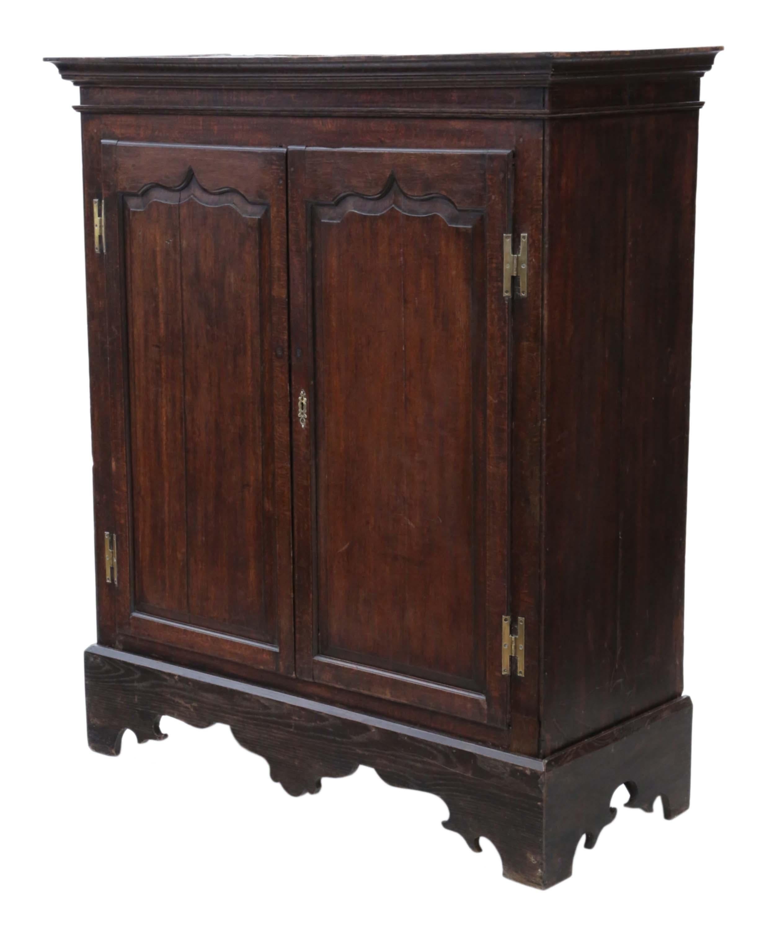 oak hall cupboard