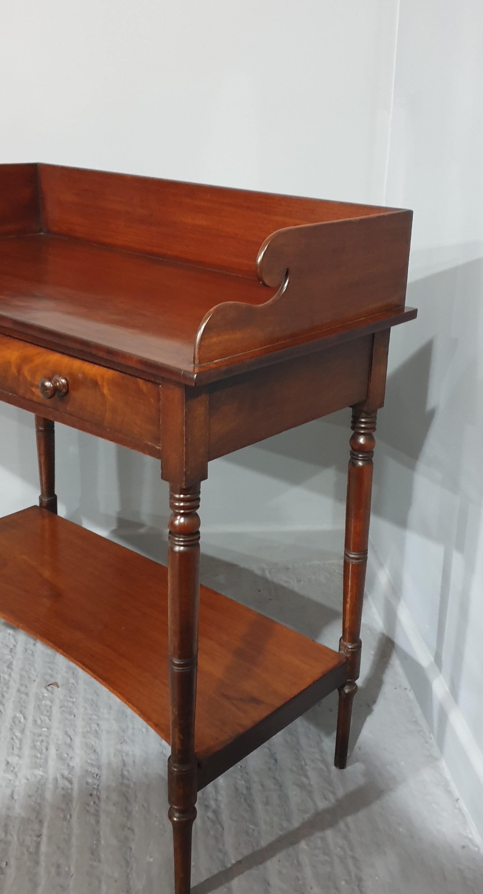 George III Georgian Oak Lowboy For Sale